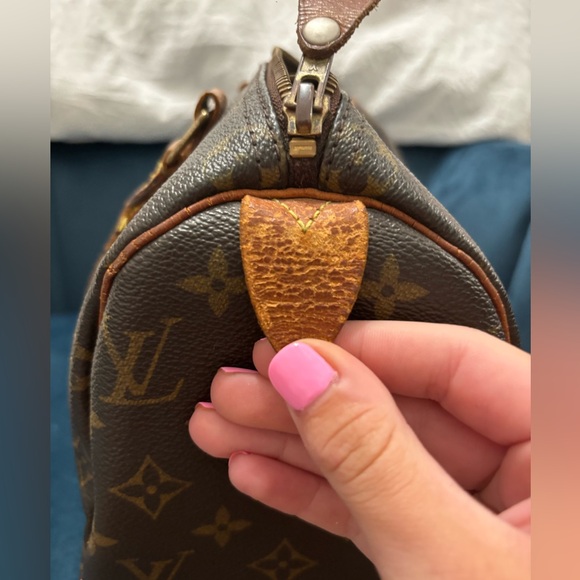 VINTAGE LOUIS VUITTON SPEEDY 25 - Picture 3 of 9